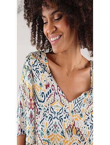 Blouse ethnique 'Deeluxe'