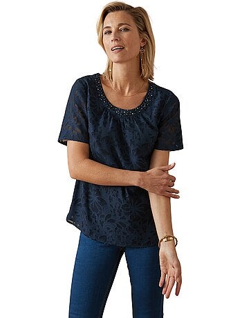 Blouse évasée cérémonie