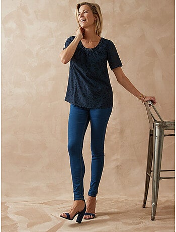 Blouse évasée cérémonie