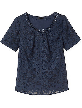 Blouse évasée cérémonie