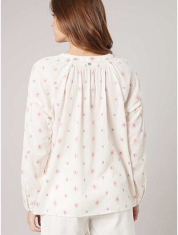 Blouse femme 100% coton 'Deeluxe'