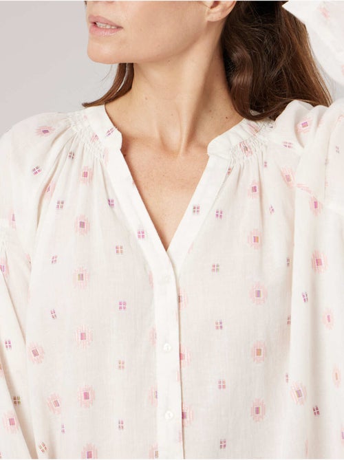 Blouse femme 100% coton 'Deeluxe' - Kiabi