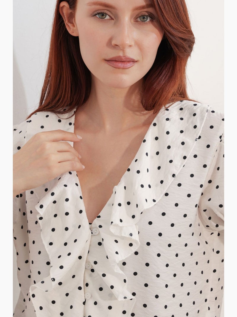 Blouse femme bdart Blanc cassé - Kiabi
