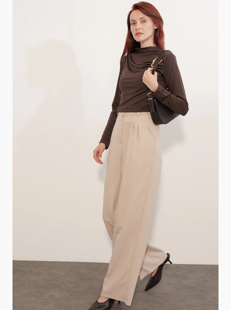 Blouse femme bdart Marron chocolat - Kiabi