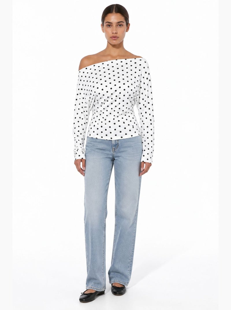 Blouse femme busem Blanc - Kiabi