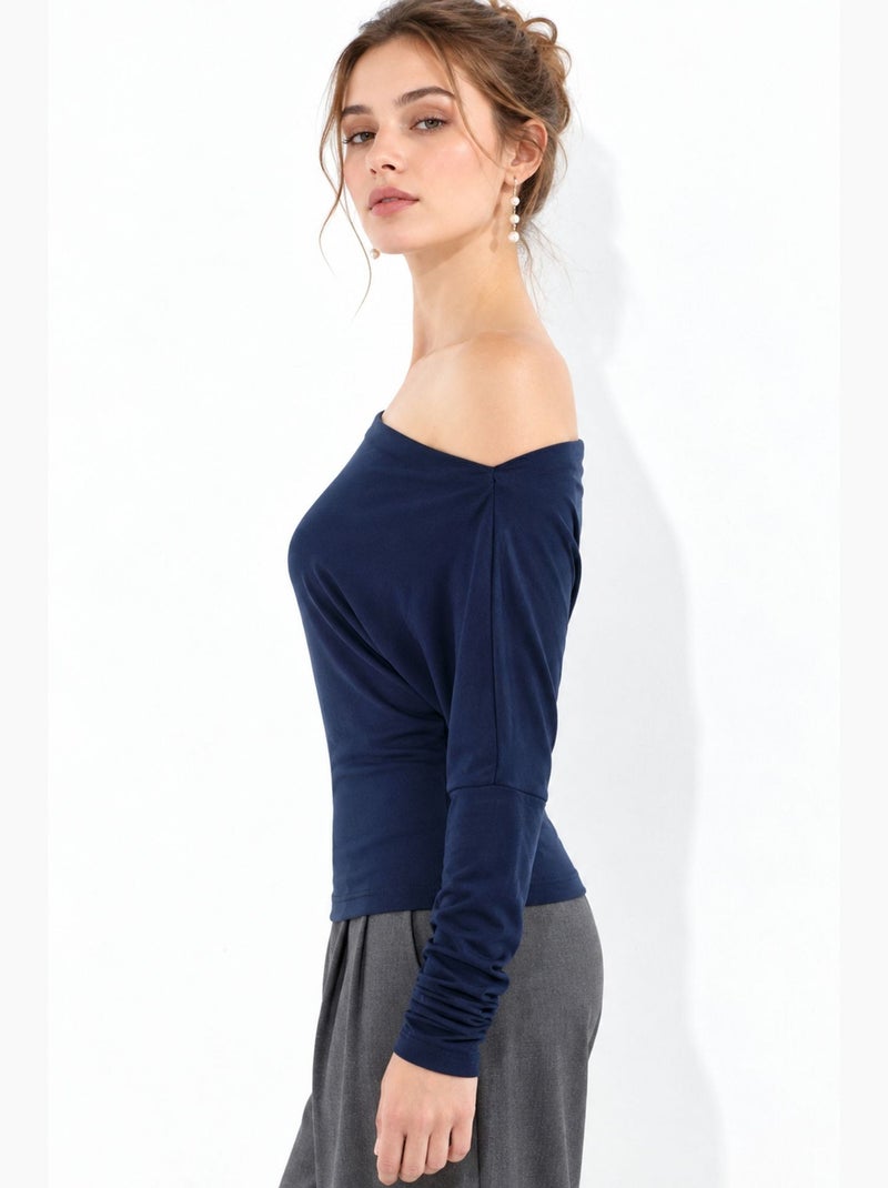 Blouse femme busem Bleu marine - Kiabi