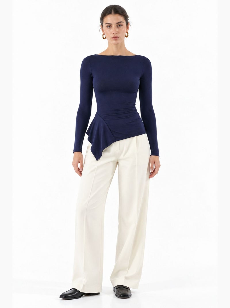 Blouse femme busem Bleu marine - Kiabi