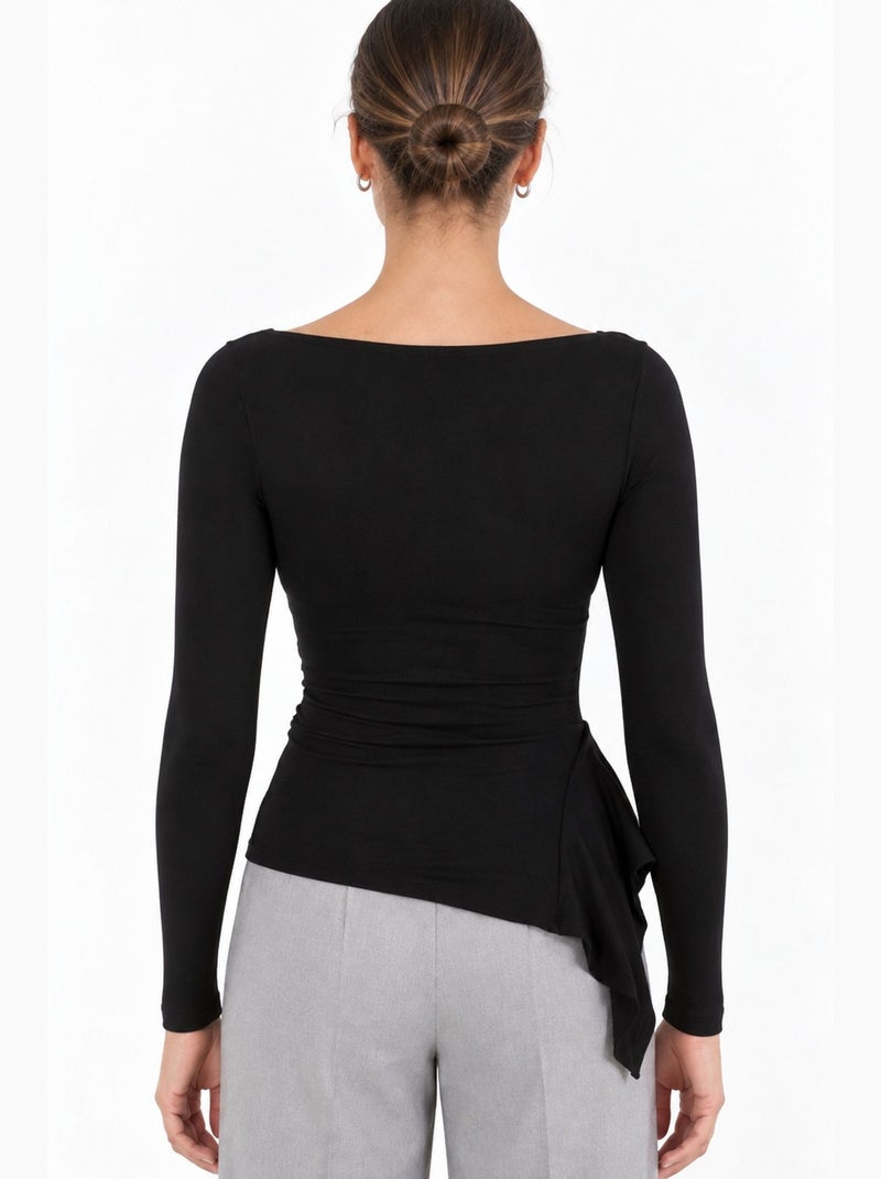 Blouse femme busem Noir - Kiabi