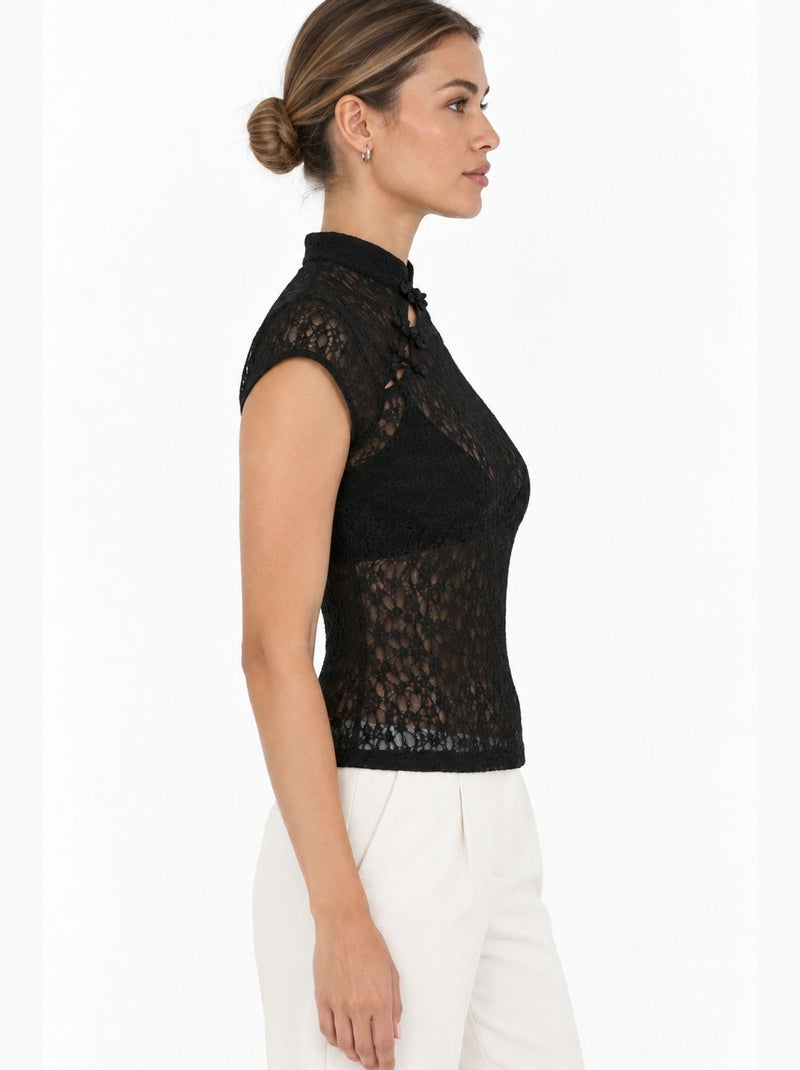Blouse femme busem Noir - Kiabi