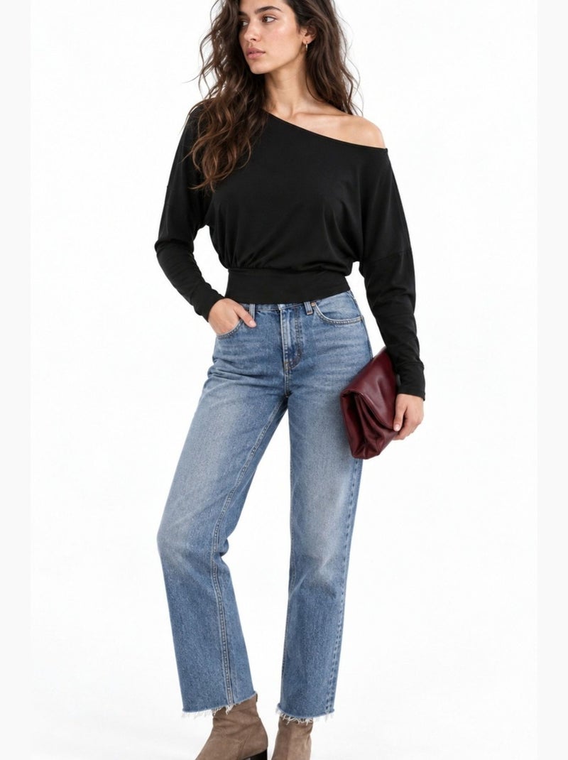 Blouse femme busem Noir - Kiabi