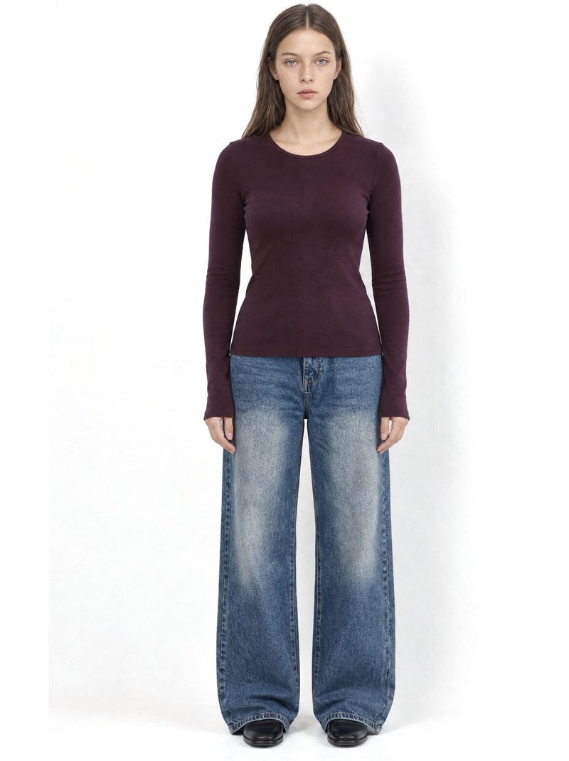 Blouse femme busem Rouge bordeaux - Kiabi