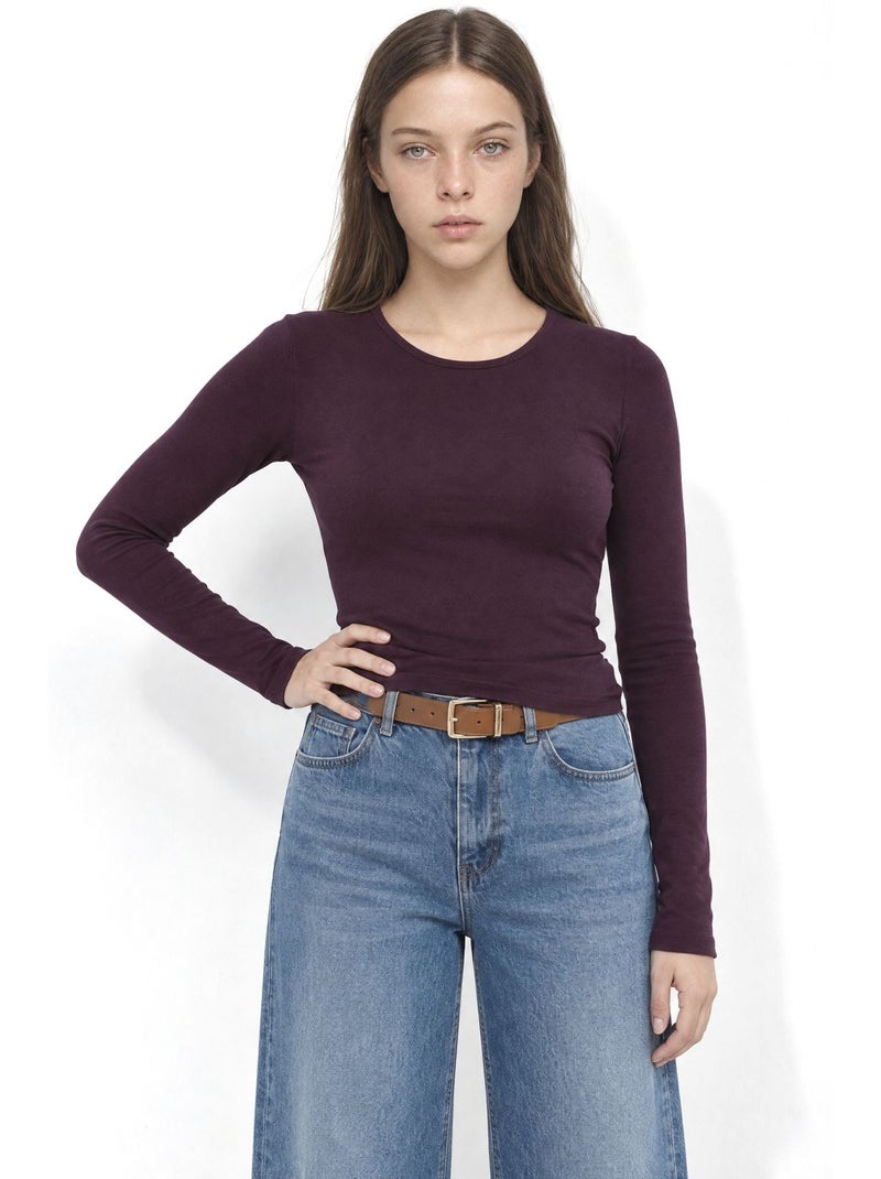Blouse femme busem Rouge bordeaux - Kiabi