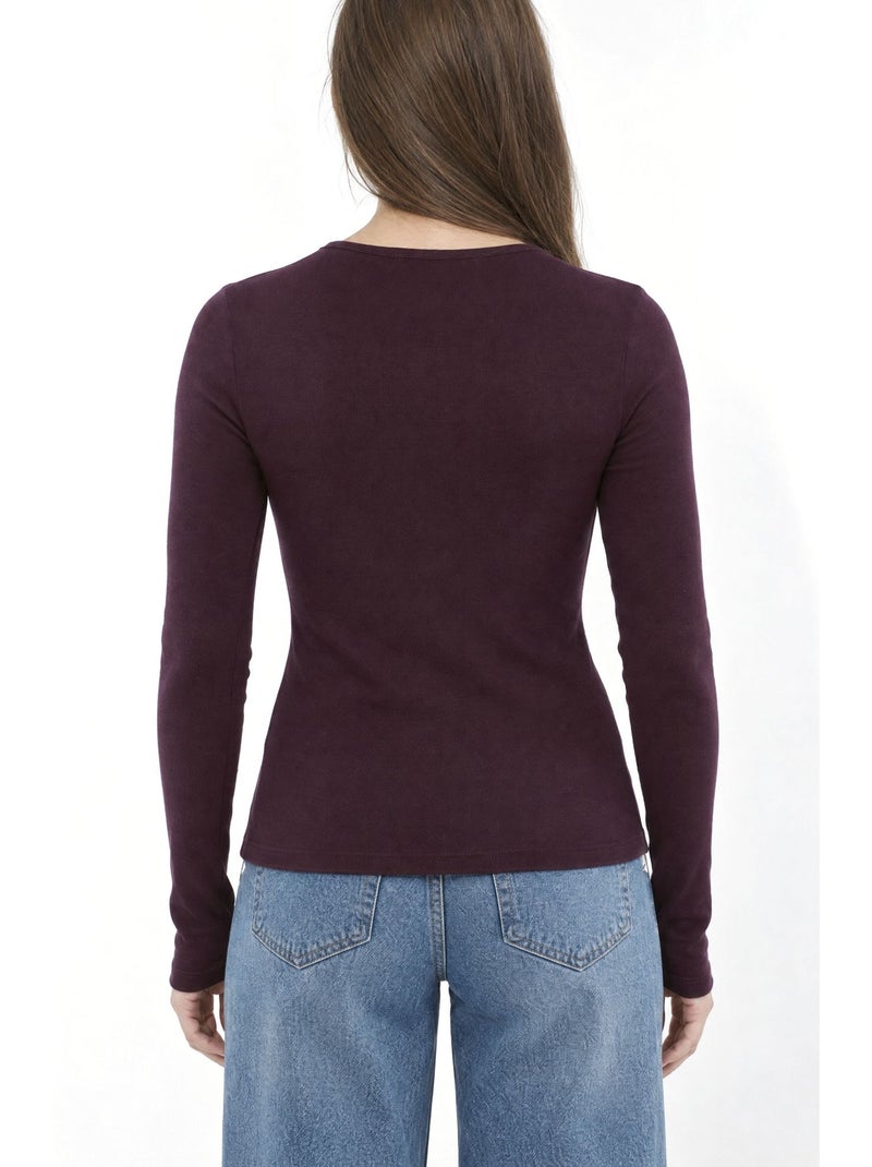 Blouse femme busem Rouge bordeaux - Kiabi