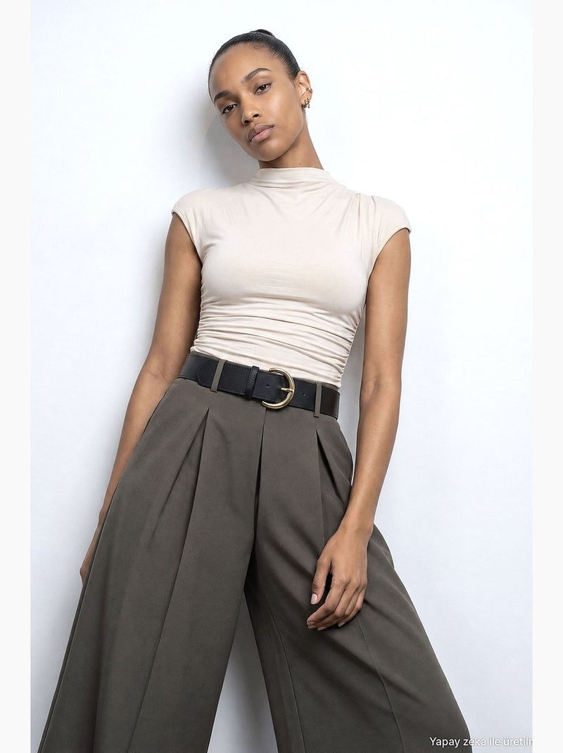 Blouse femme dilvin Beige argile - Kiabi