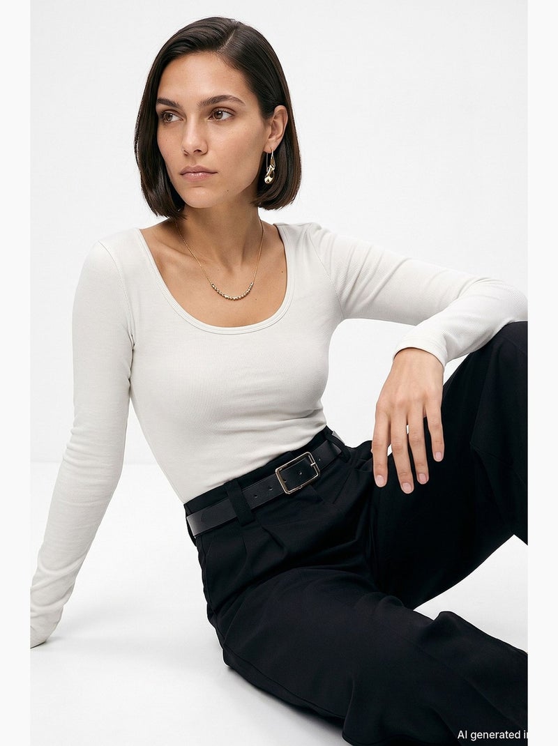 Blouse femme dilvin Blanc cassé - Kiabi