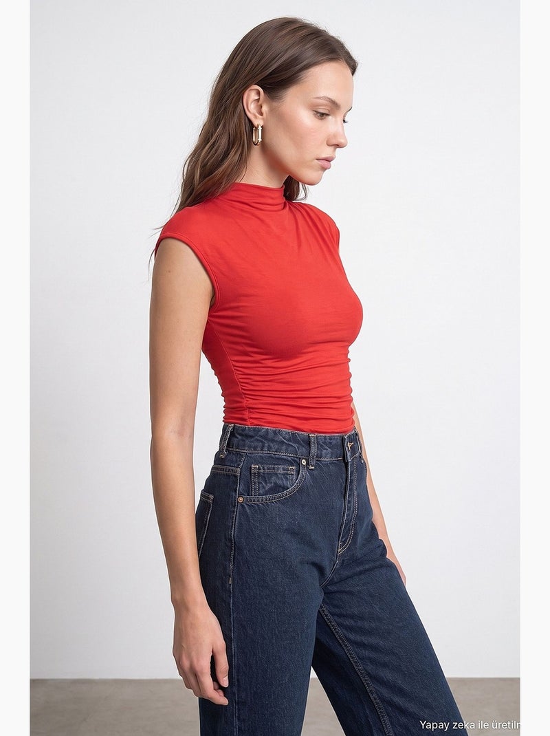 Blouse femme dilvin Rouge - Kiabi