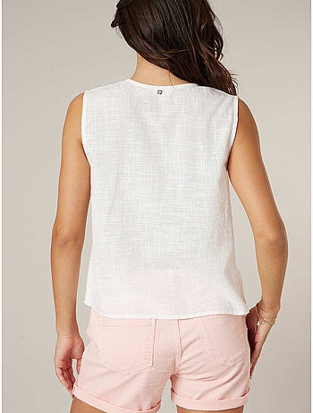 Blouse femme en coton 'Deeluxe'