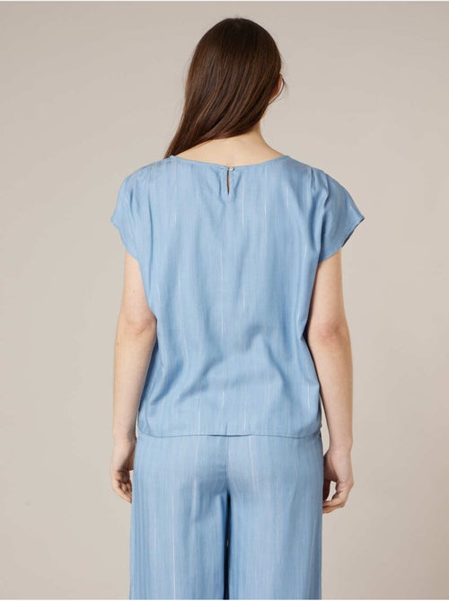 Blouse femme en lyocell 'Deeluxe' - Kiabi