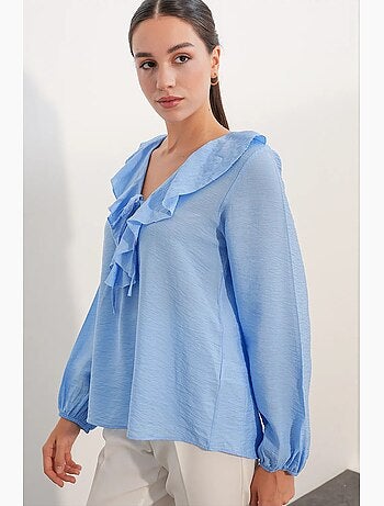 Blouse femme en mélange de viscose bdart