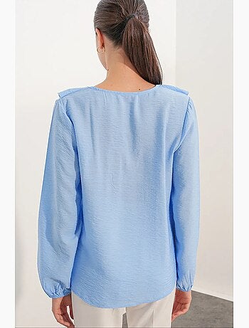 Blouse femme en mélange de viscose bdart