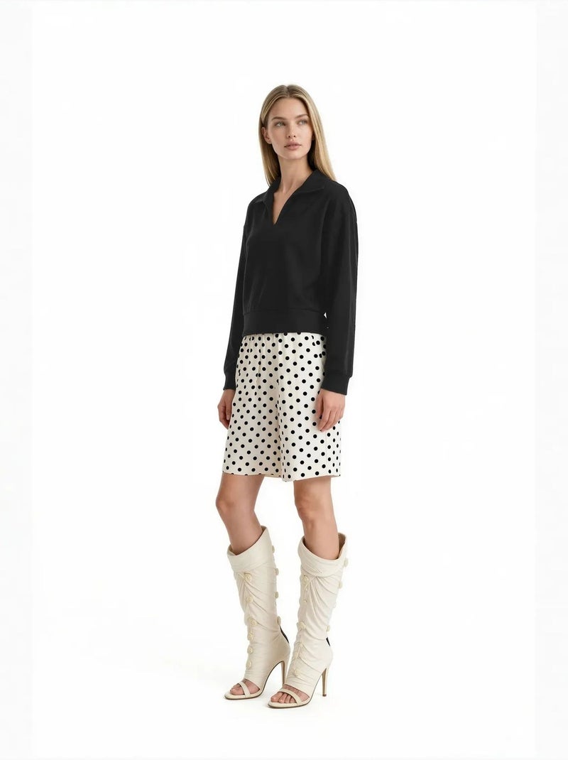 Blouse femme en mélange modal busem Noir - Kiabi
