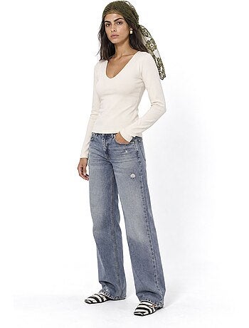 Blouse femme en modal et coton busem