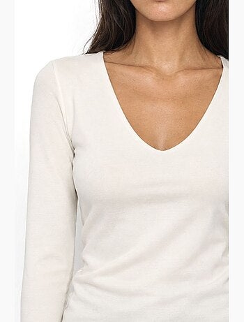Blouse femme en modal et coton busem