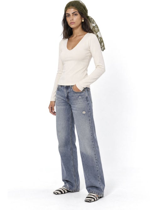 Blouse femme en modal et coton busem - Kiabi Blouse femme en modal et coton busem - Kiabi