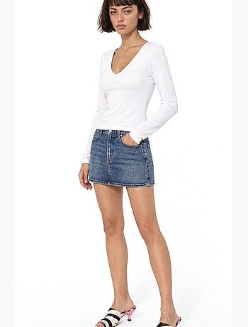 Blouse femme en modal et coton busem