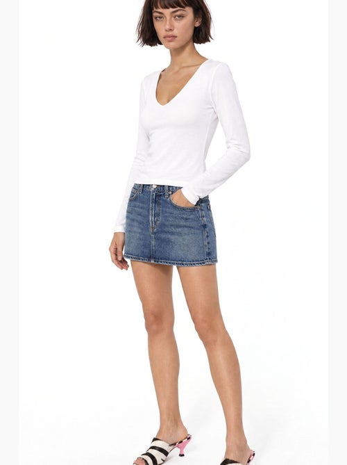 Blouse femme en modal et coton busem - Kiabi Blouse femme en modal et coton busem - Kiabi