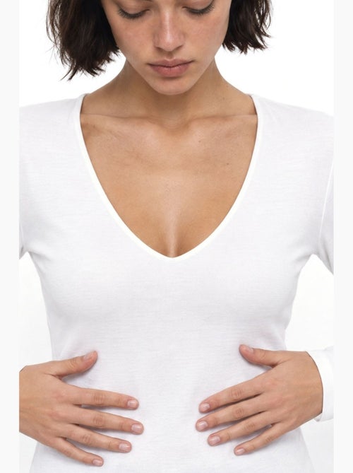 Blouse femme en modal et coton busem - Kiabi Blouse femme en modal et coton busem - Kiabi