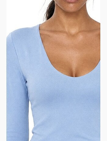Blouse femme en modal et coton busem