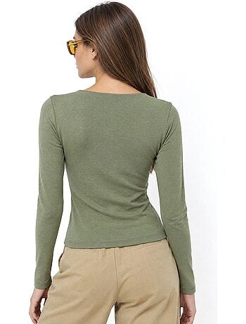 Blouse femme en modal et coton busem