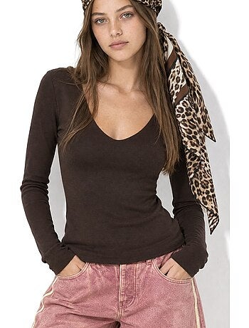 Blouse femme en modal et coton busem