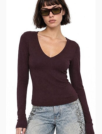 Blouse femme en modal et coton busem