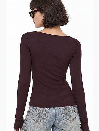 Blouse femme en modal et coton busem