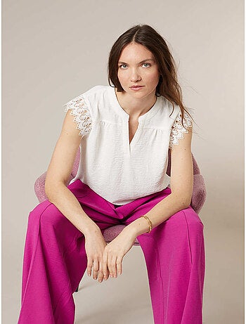 Blouse femme fluide 'Deeluxe'