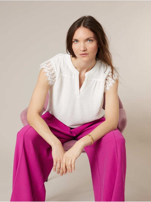 Blouse femme fluide 'Deeluxe' - Kiabi