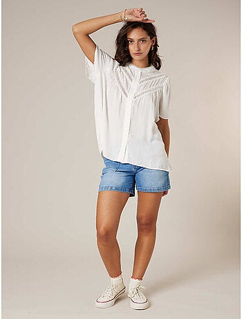 Blouse femme fluide 'Deeluxe'