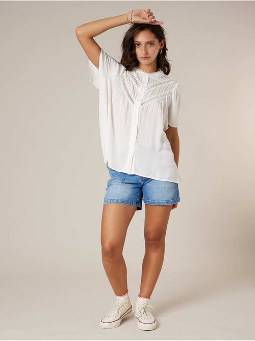 Blouse femme fluide 'Deeluxe' - Kiabi