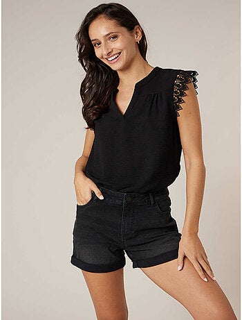 Blouse femme fluide 'Deeluxe'