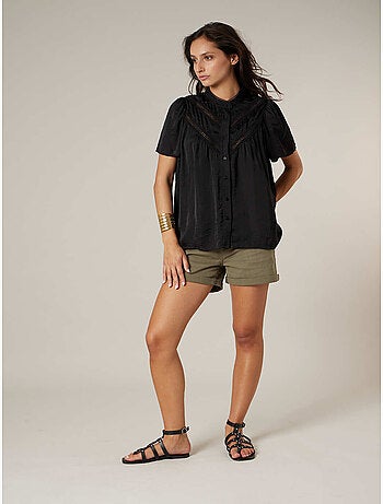 Blouse femme fluide 'Deeluxe'