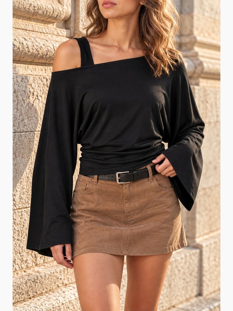 Blouse femme hiccup Noir - Kiabi