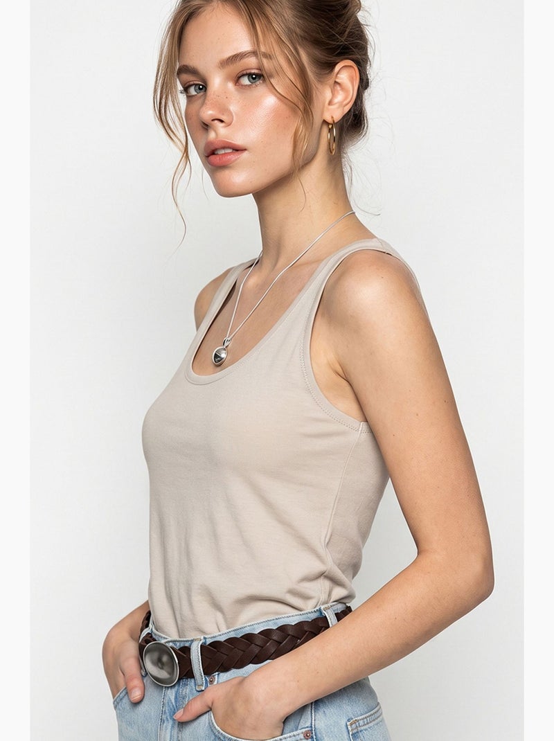 Blouse femme lucci Beige argile - Kiabi