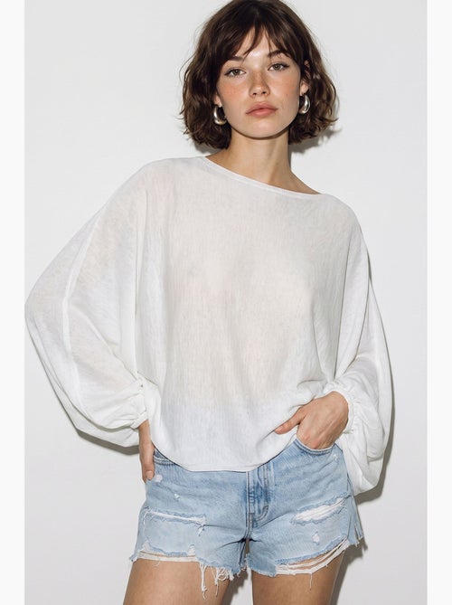 Blouse femme lucci - Kiabi Blouse femme lucci - Kiabi