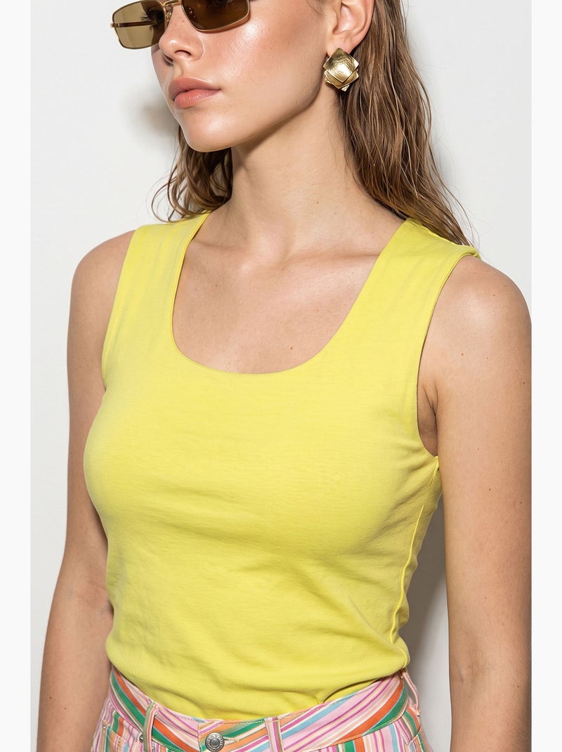 Blouse femme lucci Jaune citron - Kiabi