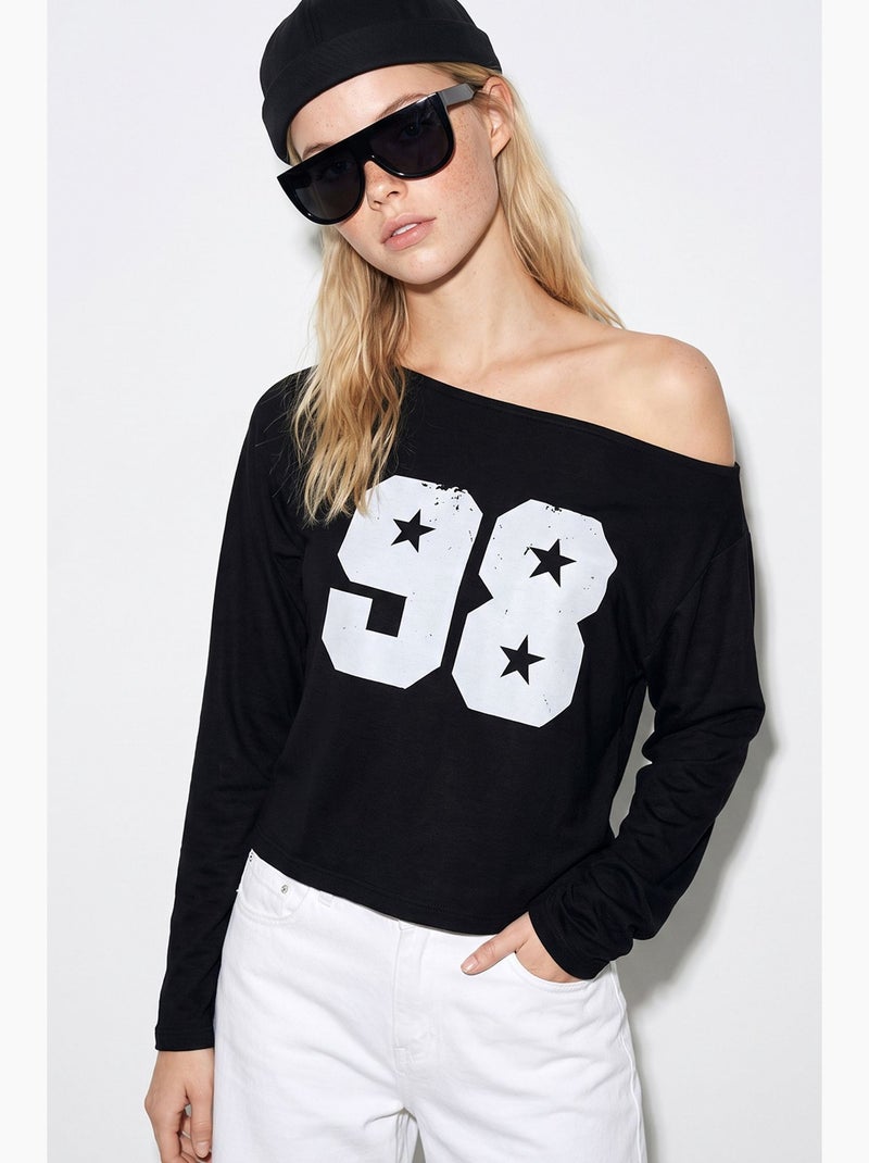 Blouse femme lucci Noir - Kiabi