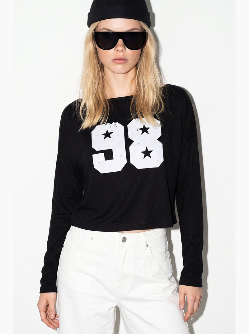 Blouse femme lucci Noir - Kiabi