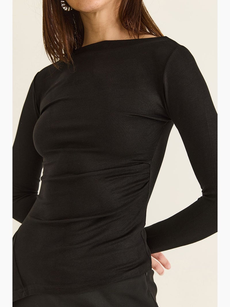 Blouse femme lucci Noir - Kiabi