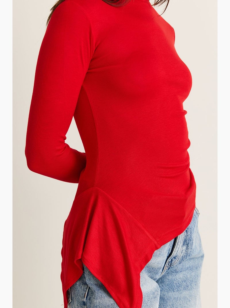 Blouse femme lucci Rouge - Kiabi